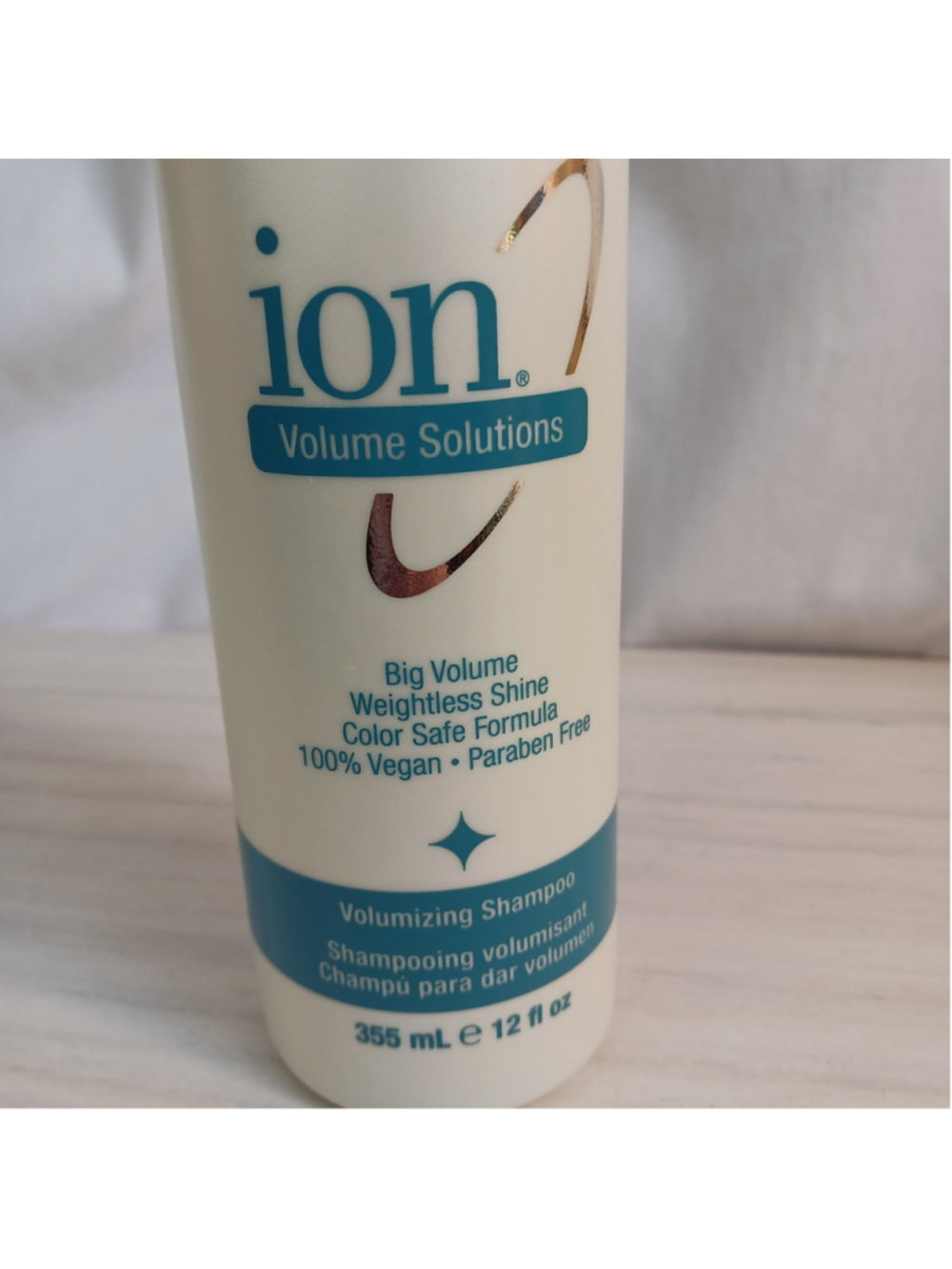 Ion Volume Solutions Volumizing Shampoo 100% Vegan 12 FL Oz